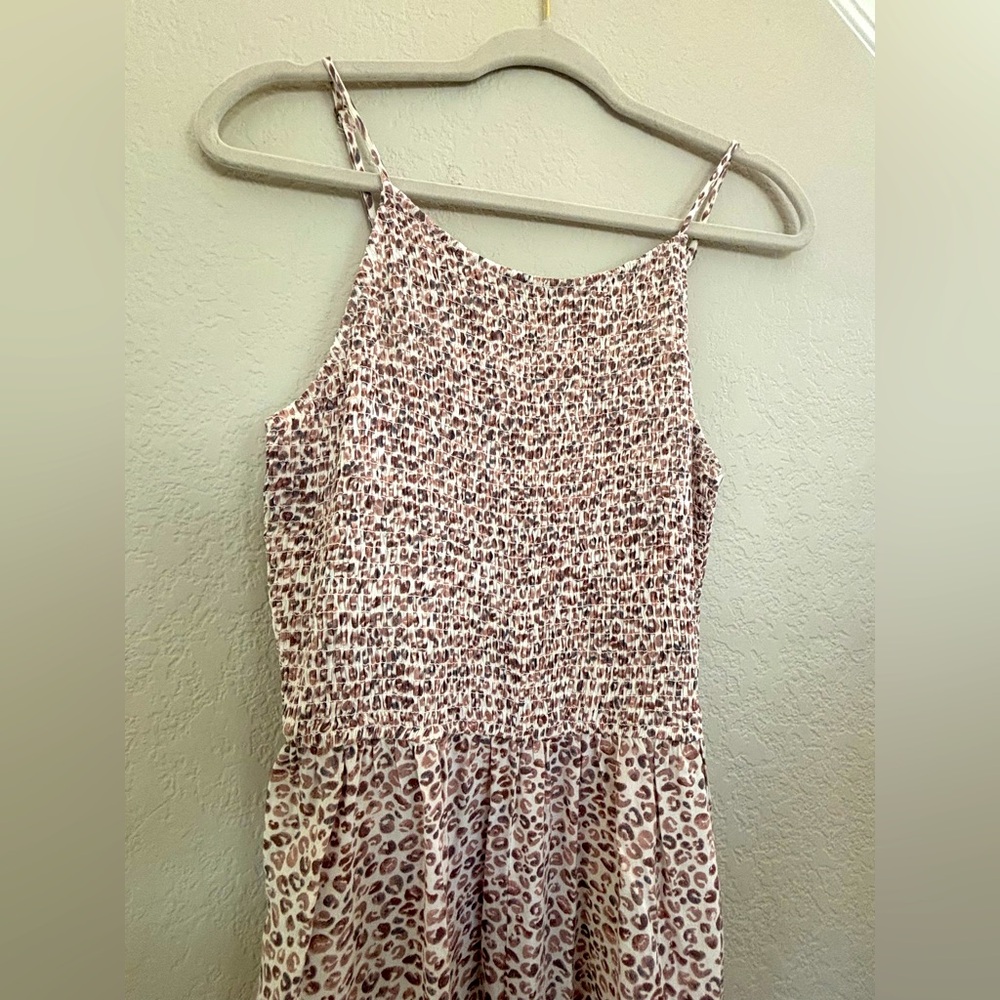 Japna pink leopard print jumpsuit - Picture 2 of 6